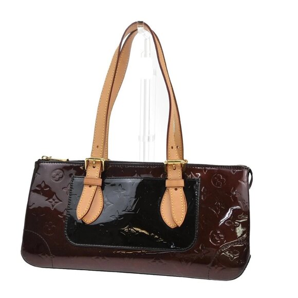 LOUIS VUITTON Rosewood Avenue Shoulder Bag Monogram Vernis AE M93510 89FB828 - Picture 1 of 16